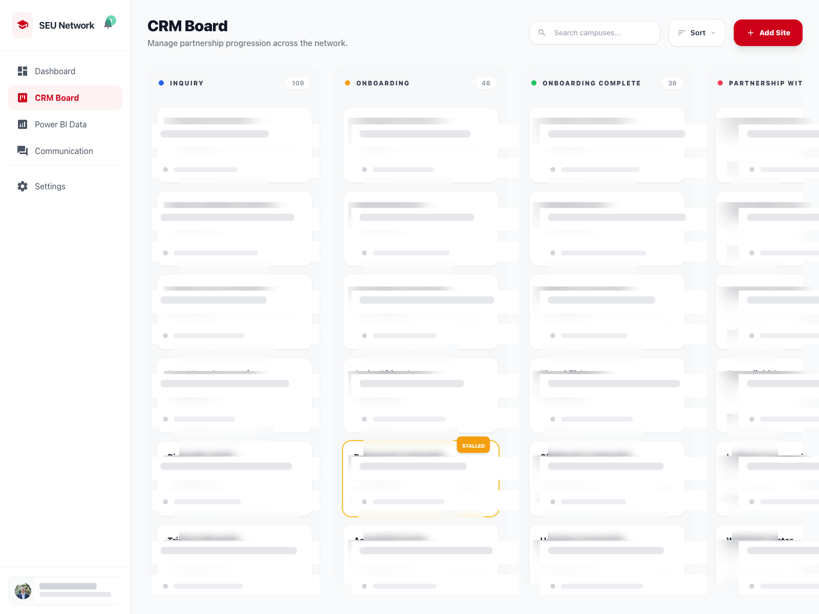 Network Partner Hub CRM